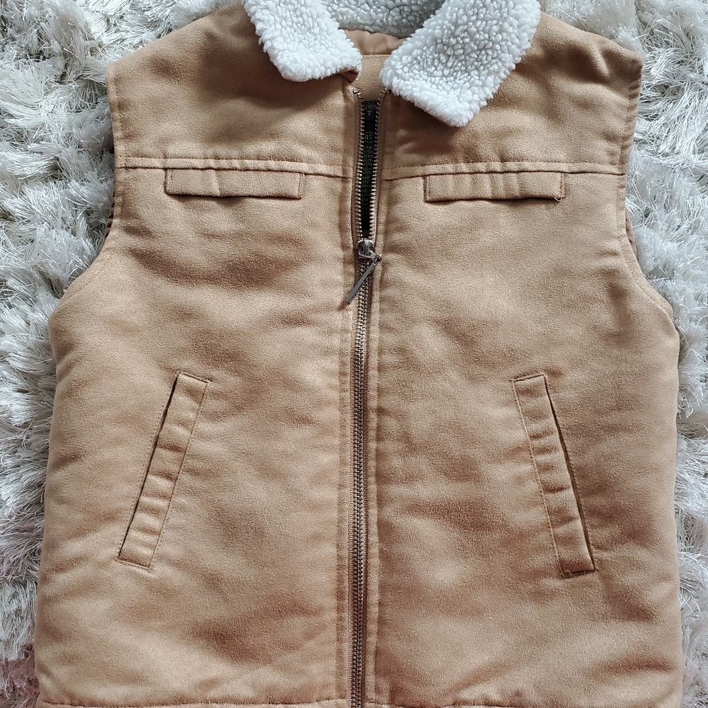 Boys Kenneth Cole Reaction Suede Vest